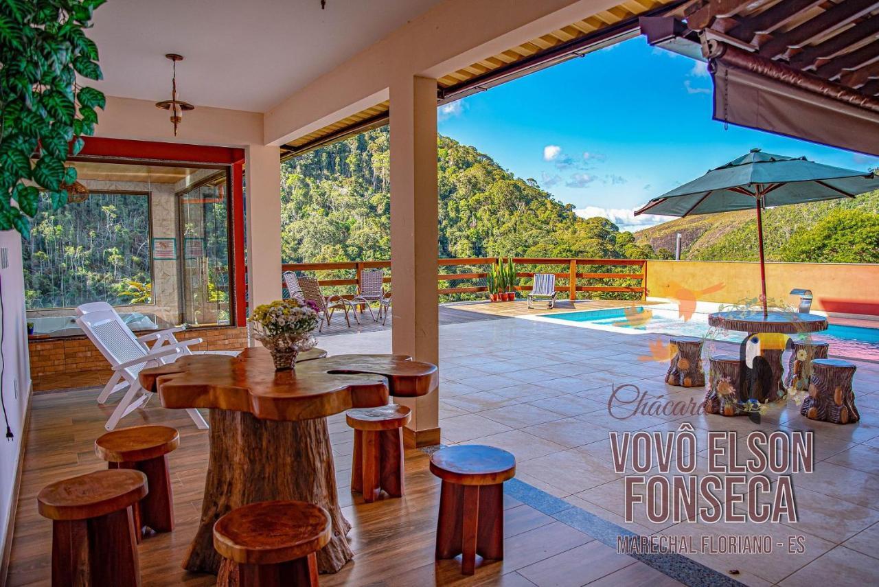 Chacara Vovo Elson Fonseca - Um Refugio Nas Montanhas Capixabas Villa Marechal Floriano Exteriör bild